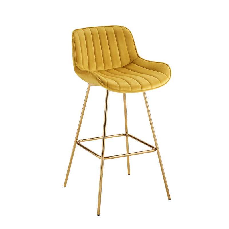 Everly Quinn Neuhaus Swivel 28.94'' Stool & Reviews Wayfair Canada